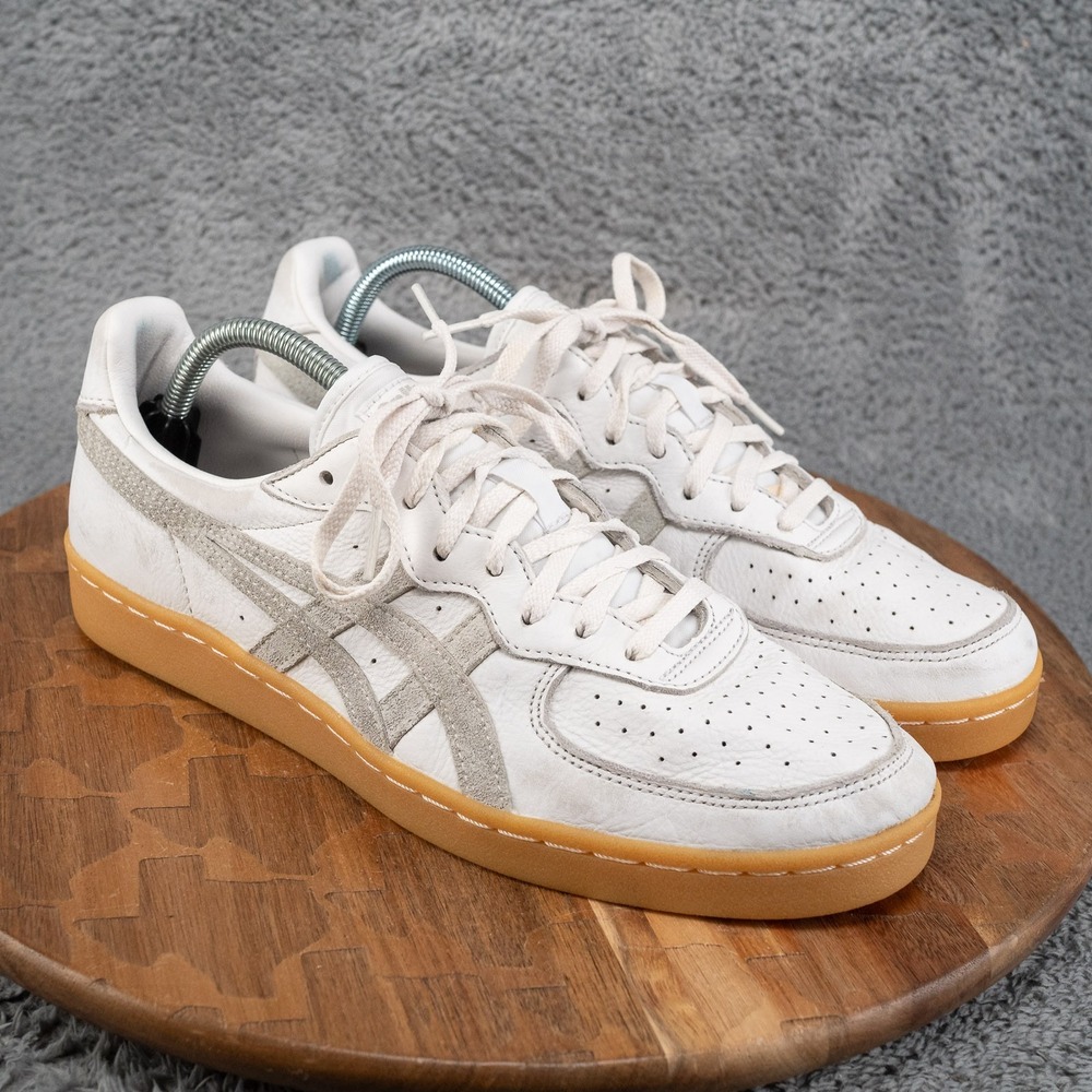 D831L Onitsuka Tiger GSM Oyster Grey Off White Men's Size 9.5